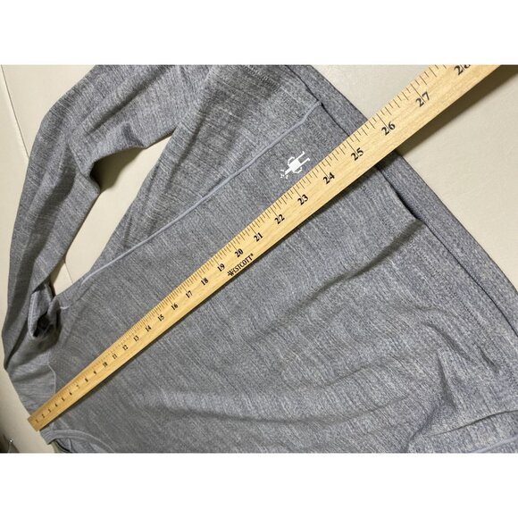 Smartwool Merino 150 Wool Womens Long Sleeve Shirt Gray Top Size Medium Outdoor - Picture 5 of 13